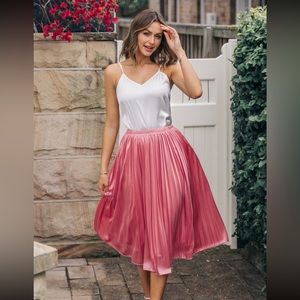 CUPSHE Antoinette Ruching Straight Skirt